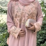 Blush Abaya